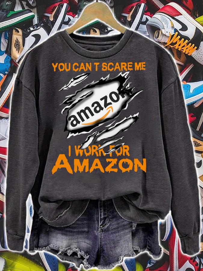 Inside Me You Can’t Scare Me I Work For Amazon t-shirt sweatshirt