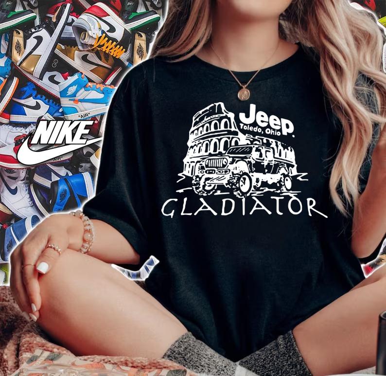 Jeep Toledo Ohio Gladiator t-shirt woman shirt