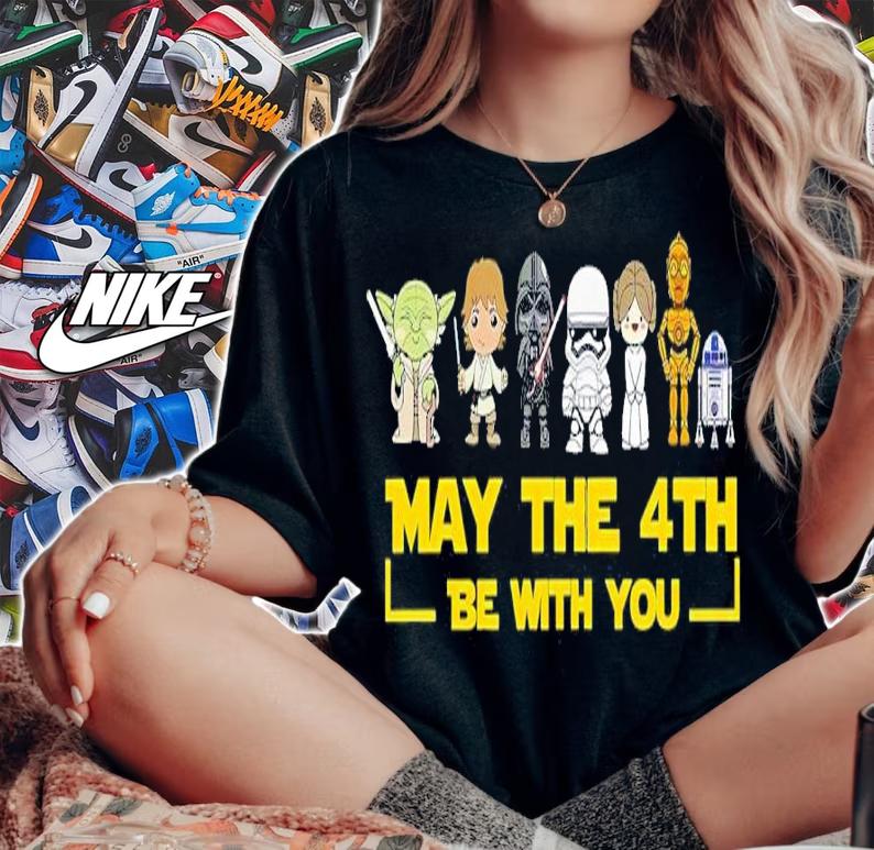 Disney Group Galaxy Edge May The 4th Be With You Family t-shirt woman shirt