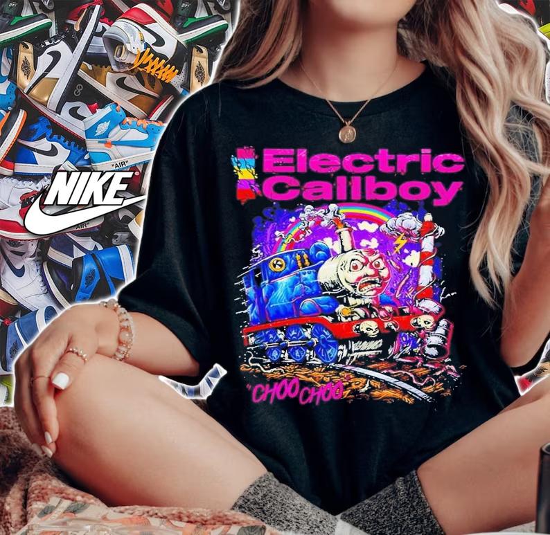 Electric Callboy choo choo t-shirt woman shirt