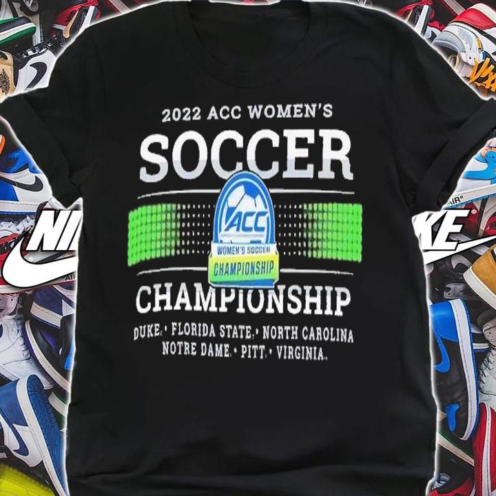 2022 ACC Women's Soccer Championship shirt t-shirt shirt