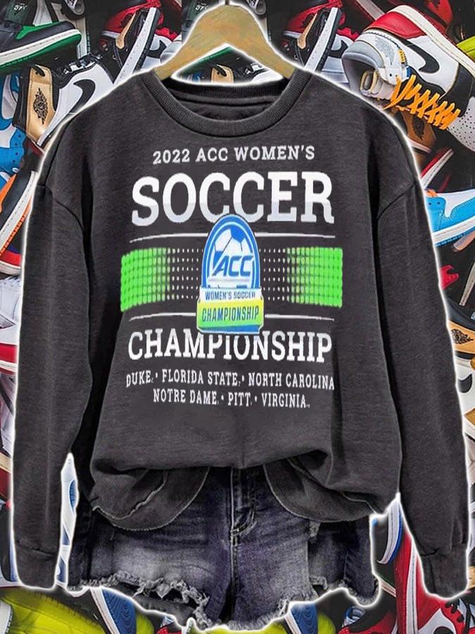 2022 ACC Women's Soccer Championship shirt t-shirt sweatshirt