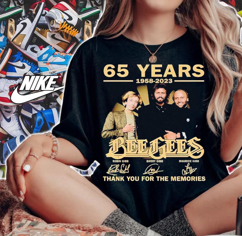65 years 1958 2023 Bee Bees thank you for the memories shirt t-shirt woman shirt