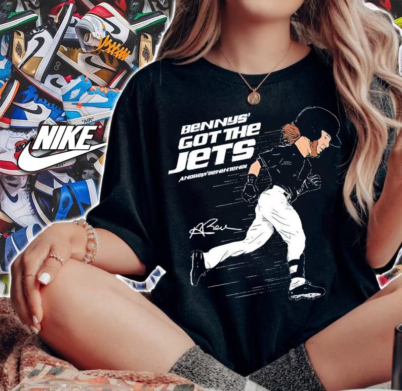 Andrew Benintendi Benny's Got The Jets Chicago Shirt t-shirt woman shirt
