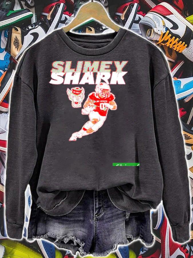 Best nC State Football Demie Sumo-Karngbaye Slimey Shark Shirt t-shirt sweatshirt