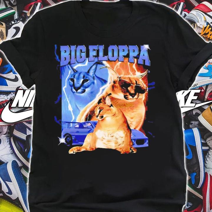 Big Floppa cats shirt t-shirt shirt