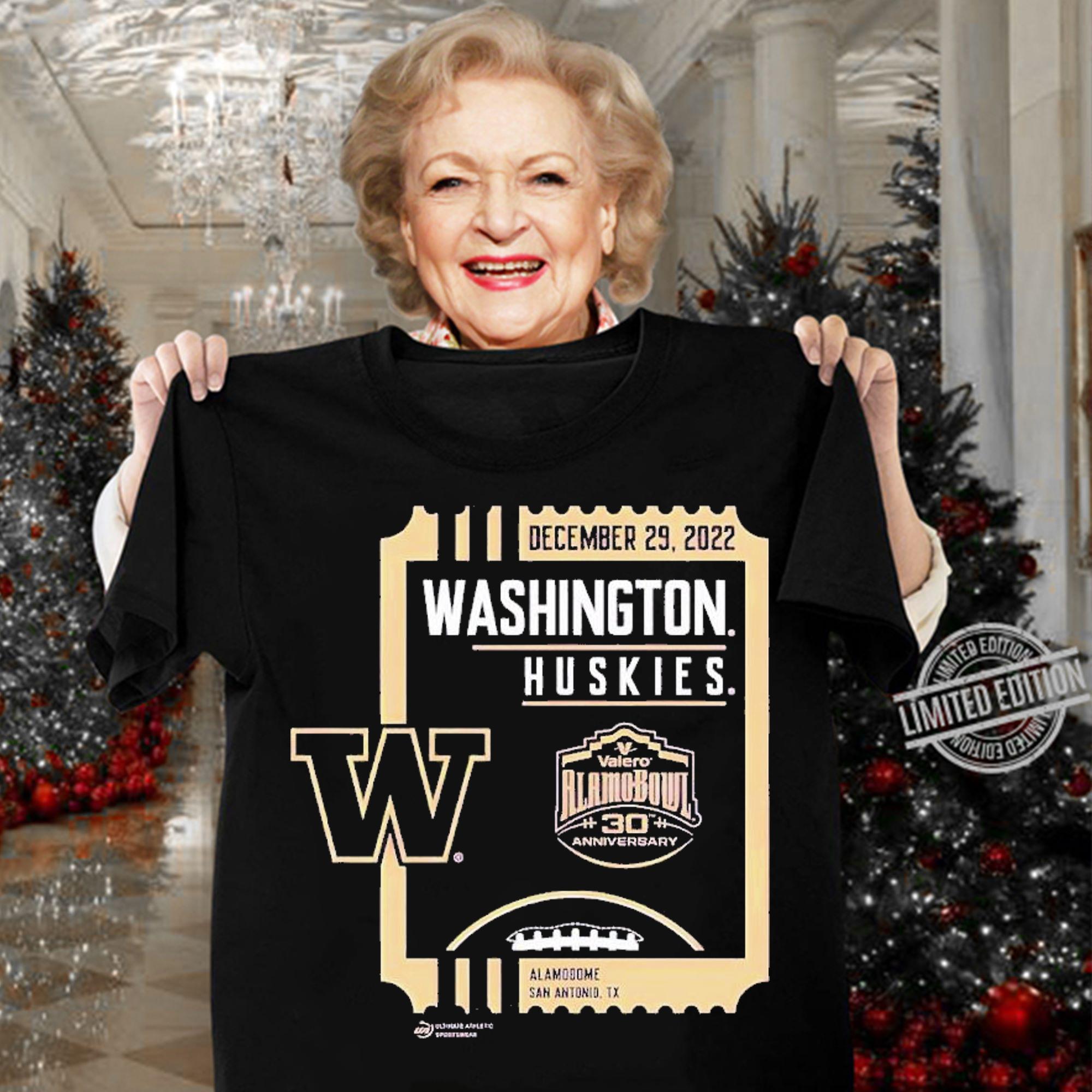 2022 Valero Alamo Bowl Washington Huskies December 29 2022 Alamodome San Antonio shirt t-shirt woman shirt