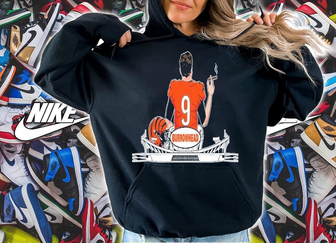 Burrowhead Cigar Cincinnati Football shirt t-shirt hoodie