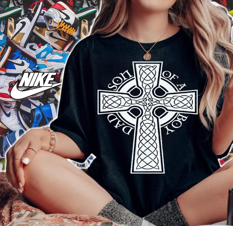 Celtic son of a boy dad shirt t-shirt woman shirt
