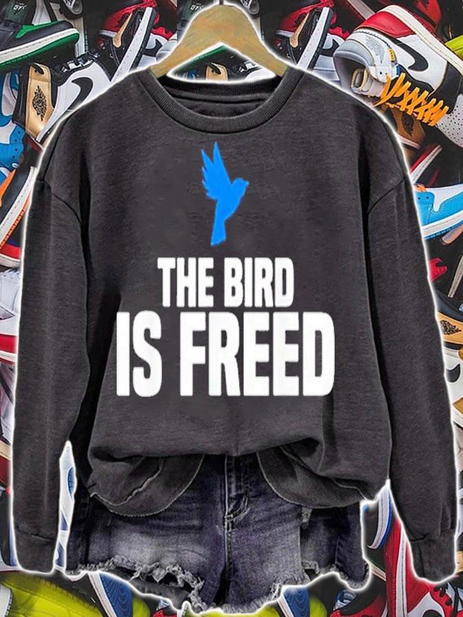 Elon Musk On Twitter The Bird Is Freed Shirt t-shirt sweatshirt