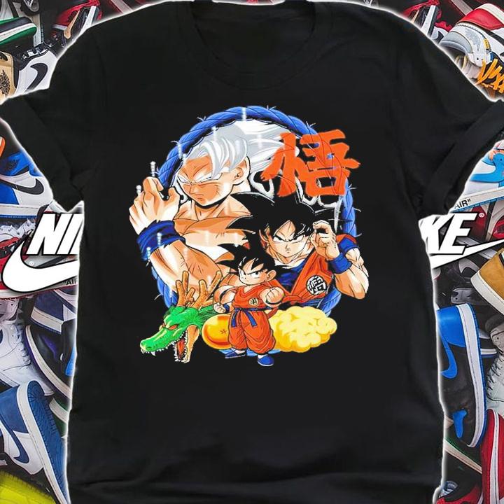 Evolution of a Saiyan shirt t-shirt shirt