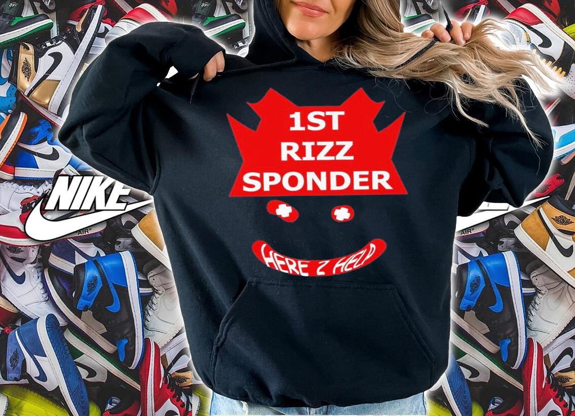 First rizzsponder shirt t-shirt hoodie
