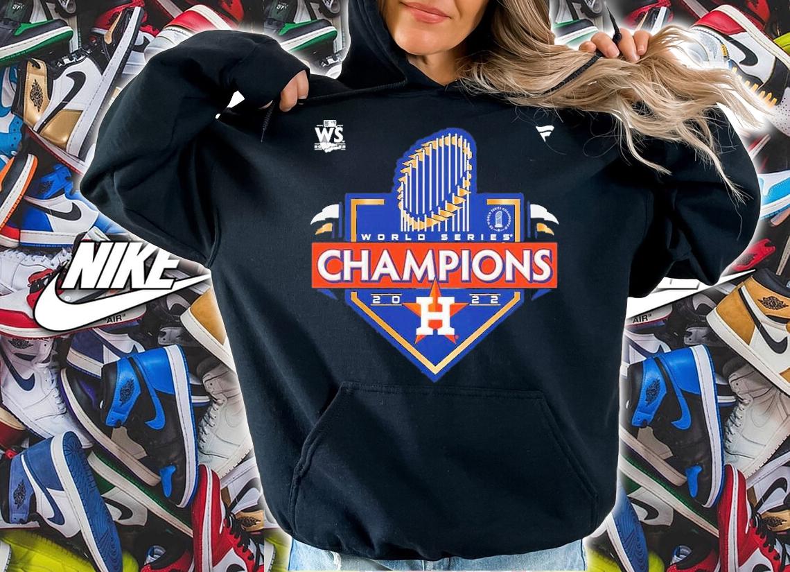 Houston Astros Heather Charcoal 2022 World Series Champions Locker Room Shirt t-shirt hoodie