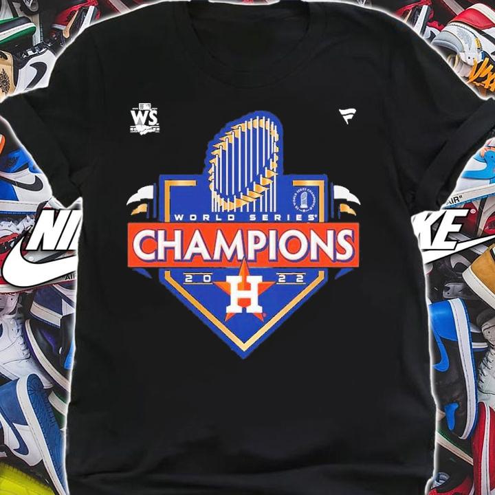 Houston Astros Heather Charcoal 2022 World Series Champions Locker Room Shirt t-shirt shirt