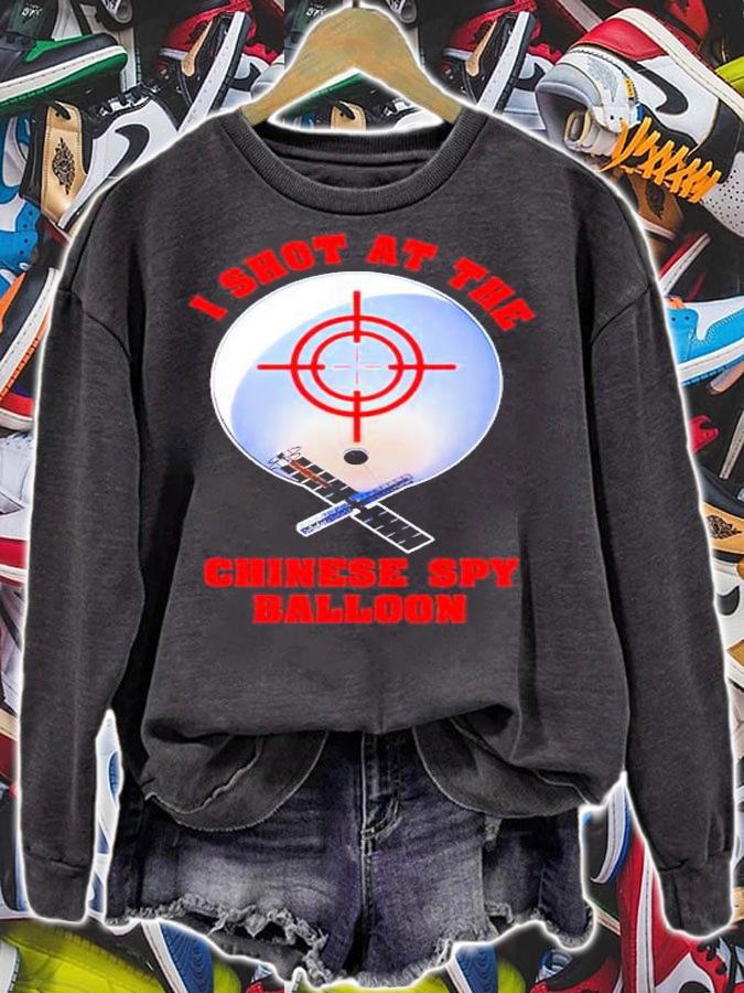 I shot at the Chinese spy balloon shirt t-shirt sweatshirt