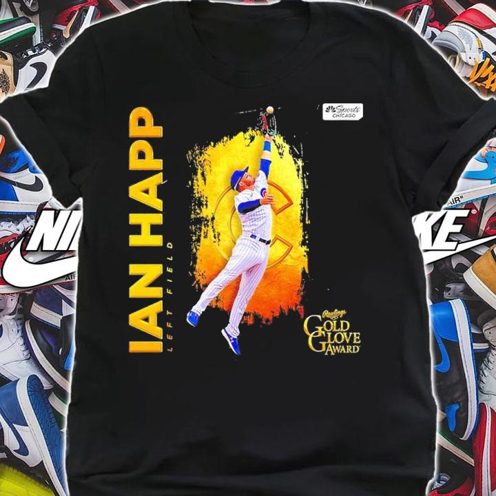 Ian Happ left field Gold Glove Award shirt t-shirt shirt