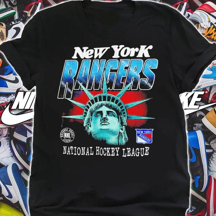 New York Rangers National Hockey League Statue of Liberty shirt t-shirt shirt