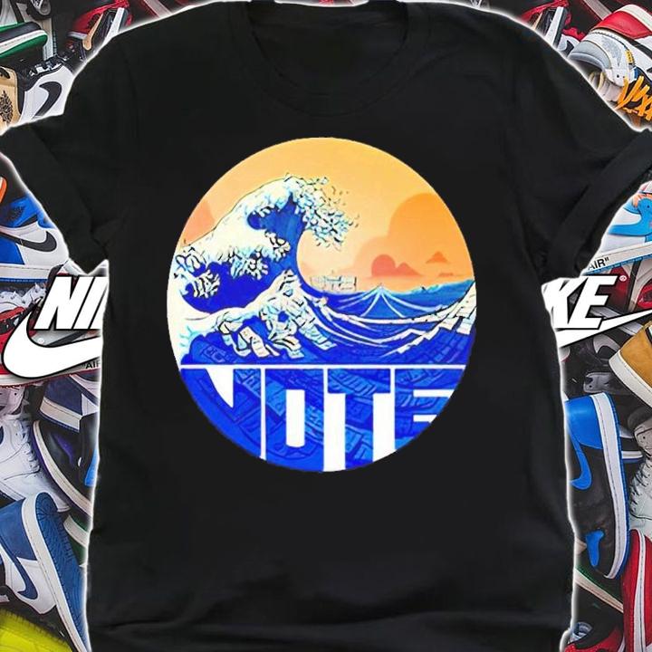Blue-nami Vote shirt t-shirt
