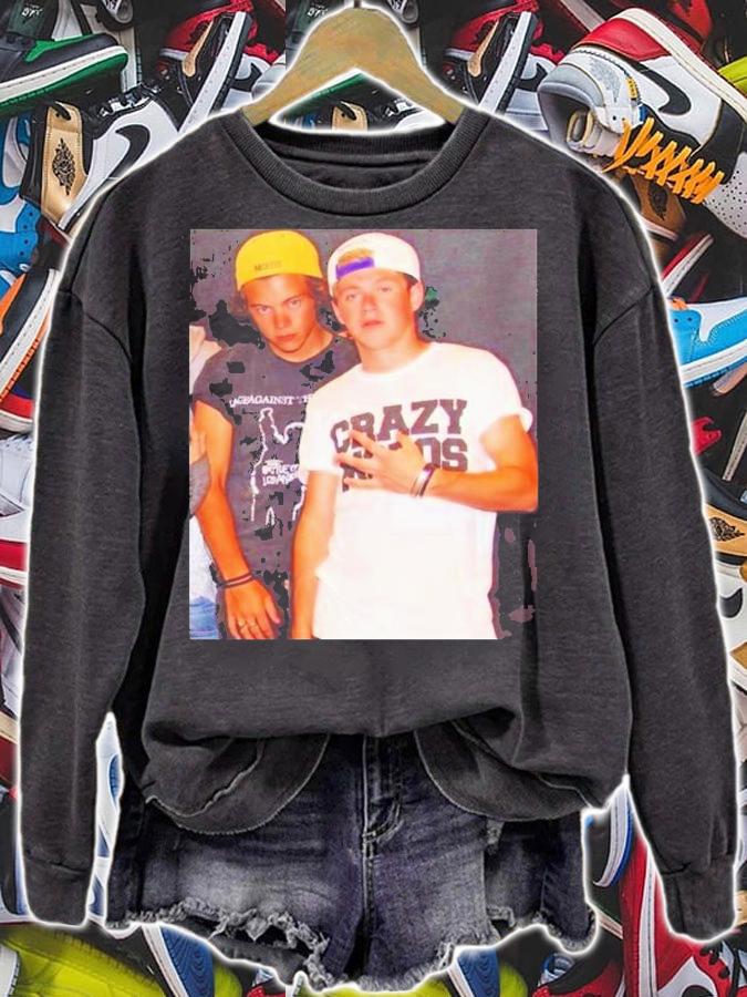 Frat Narry Graphic Harry And Niall One Direction Trending 2022 T-Shirt t-shirt