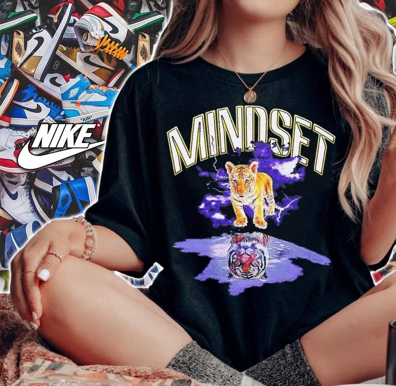 Mindset Graphic Tiger shirt t-shirt woman shirt