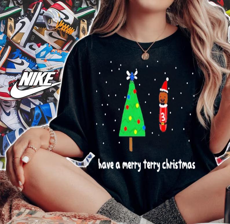 NBA Paint Have A Merry Terry Christmas Shirt t-shirt