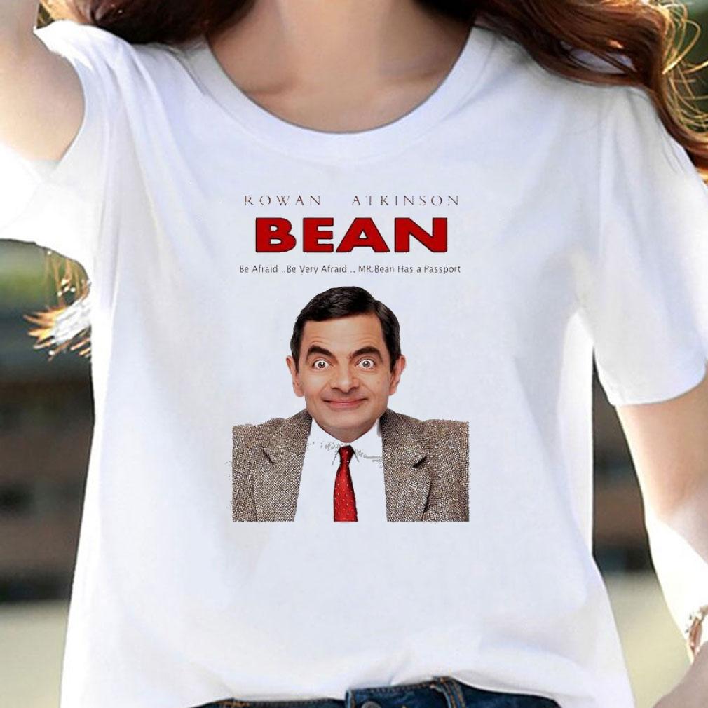 Rowan Atkinson Bean Be Afraid Be Very Afraid T-Shirt t-shirt