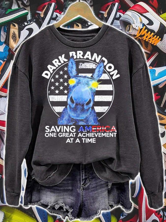 Donkey Dark Brandon Saving America Political Shirt t-shirt