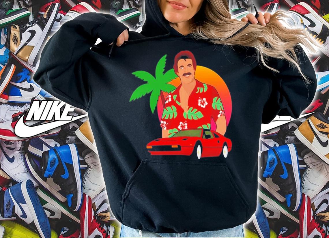 Hawaiian Retro Tom Selleck Shirt t-shirt hoodie