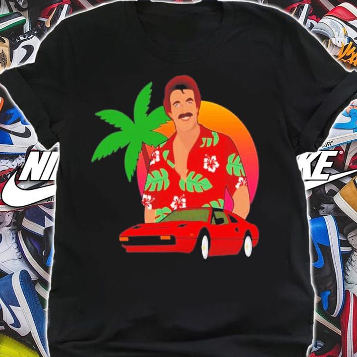Hawaiian Retro Tom Selleck Shirt t-shirt shirt