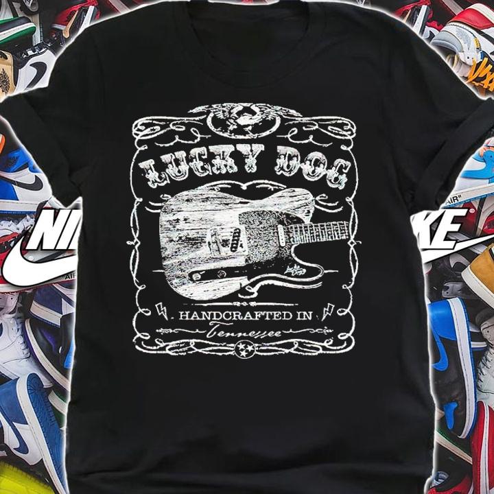 Lucky Dog Custom Guitars Eagle Label Shirt t-shirt