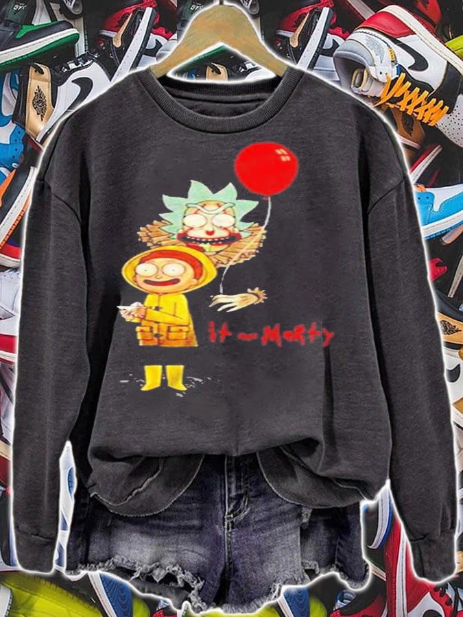 Rick and Morty Pennywise shirt t-shirt