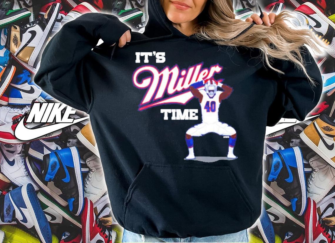 Buffalo Bills It's Miller Time Shirt t-shirt