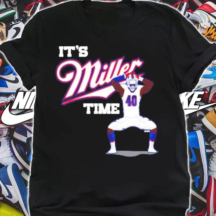 Buffalo Bills It's Miller Time Shirt t-shirt