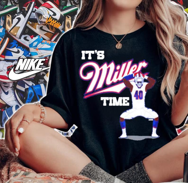 Buffalo Bills It's Miller Time Shirt t-shirt
