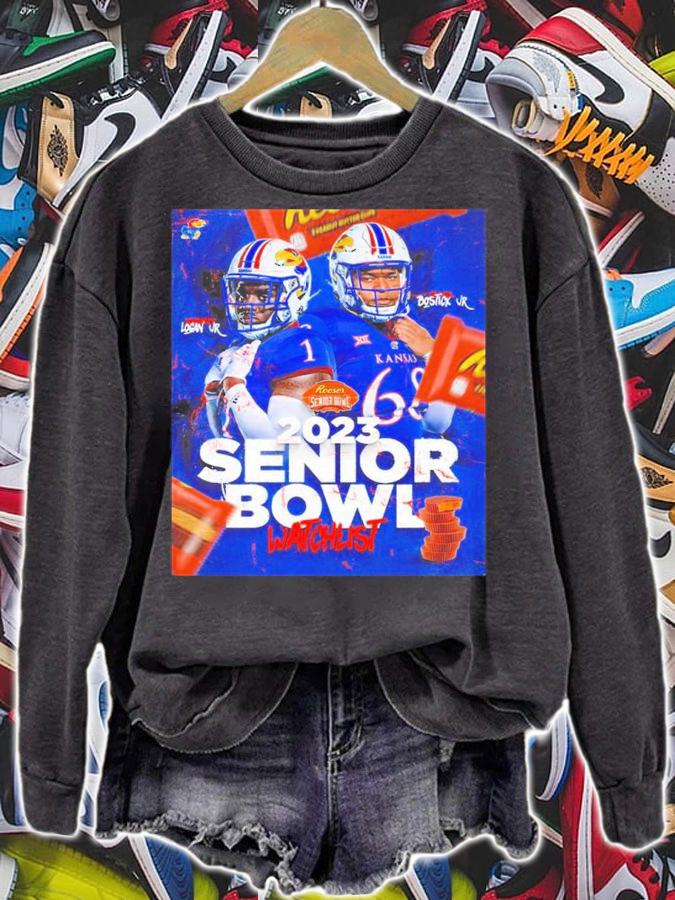 Kenny Logan Jr and Bostick Jr Senior Bowl Watchlist Shirt t-shirt sweatshirt