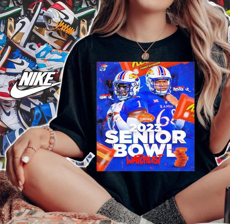 Kenny Logan Jr and Bostick Jr Senior Bowl Watchlist Shirt t-shirt woman shirt