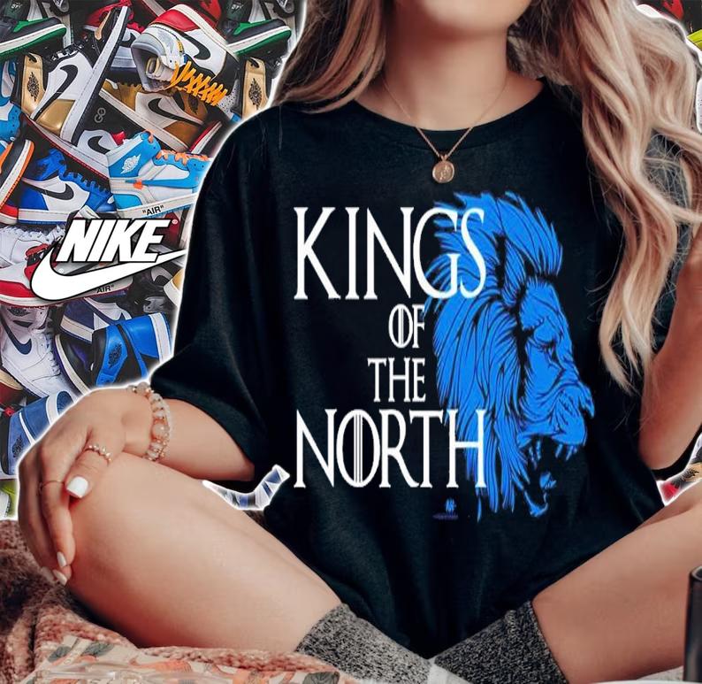 Kings Of The North Game Of Thrones Detroit Lions Shirt t-shirt