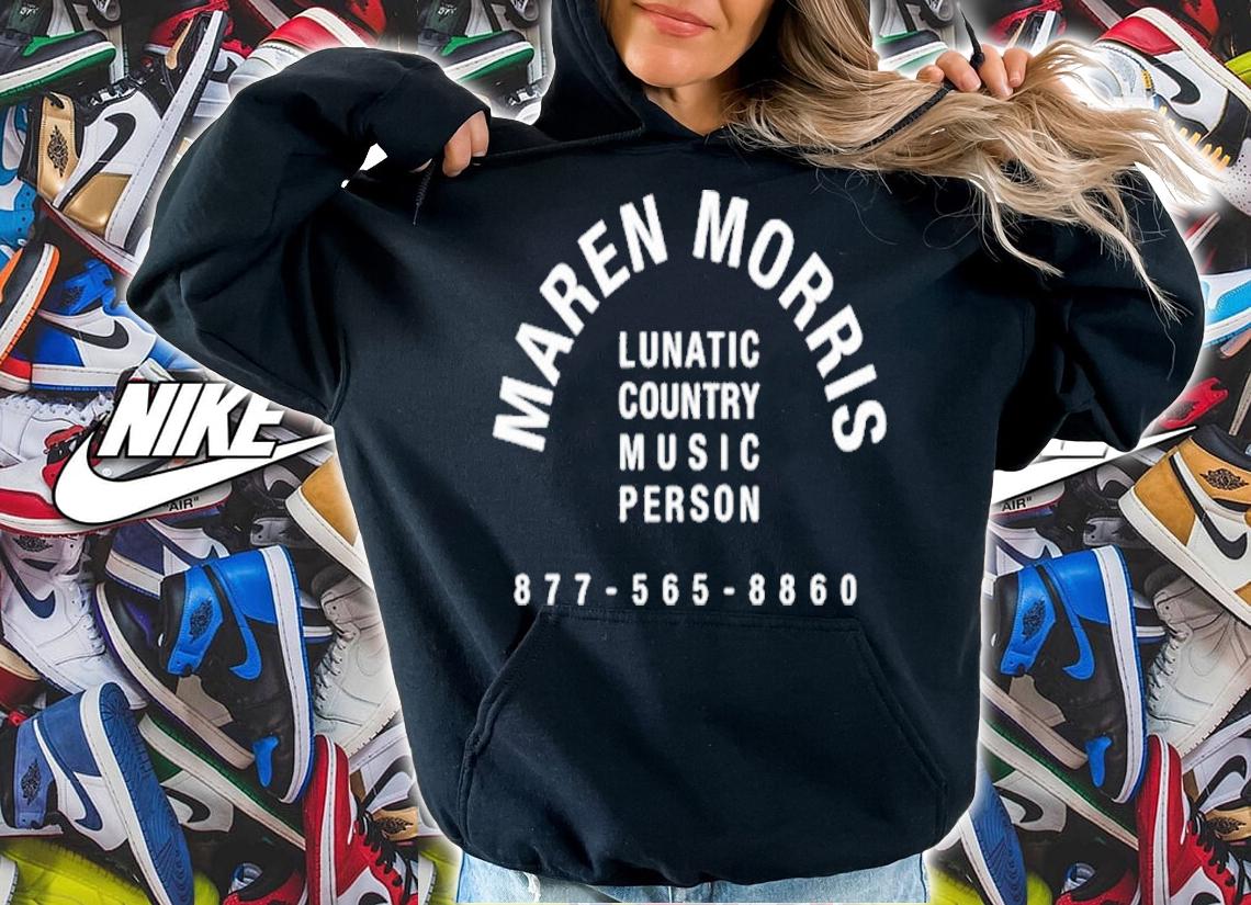 Maren Morris Lunatic Country Music Person T-Shirt t-shirt