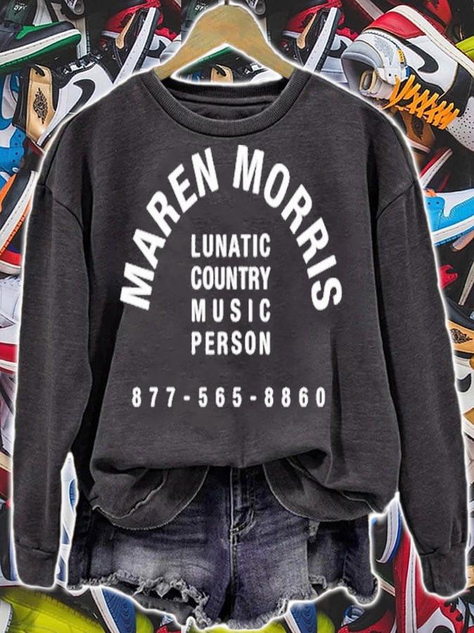 Maren Morris Lunatic Country Music Person T-Shirt t-shirt