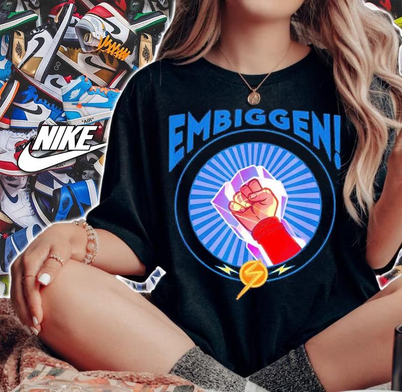 Marvel Studios Ms. Marvel Kamala Khan Embiggen Super Powers shirt t-shirt woman shirt