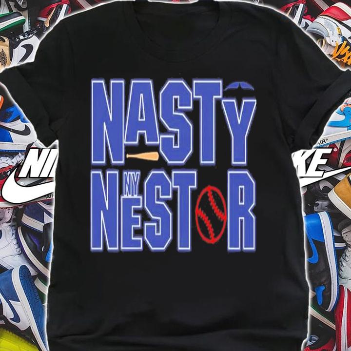 New York Nasty Nestor Baseball Emoji T-Shirt t-shirt