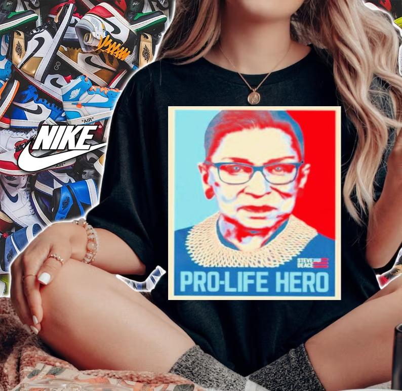 Pro-Life Hero Couldn't Have Overturned Roe Without Her T-Shirt t-shirt woman shirt
