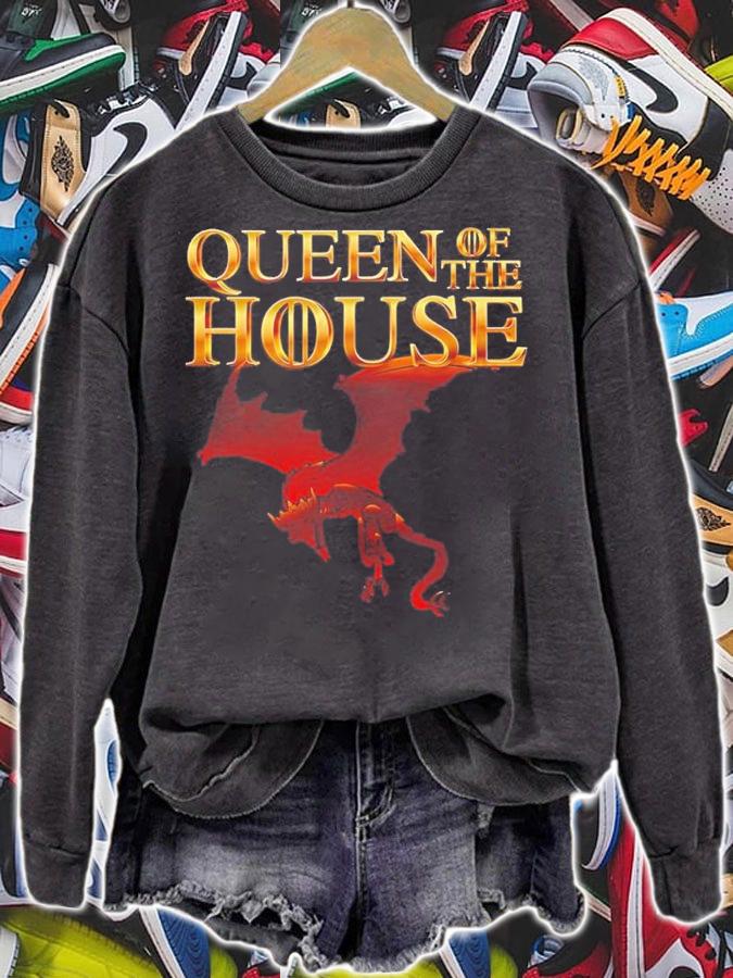 Queen Of The House Of The Dragon Matching Couples Family Shirt t-shirt