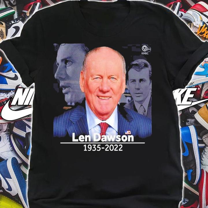 Rest In Peace Len Dawson 1935-2022 Shirt t-shirt