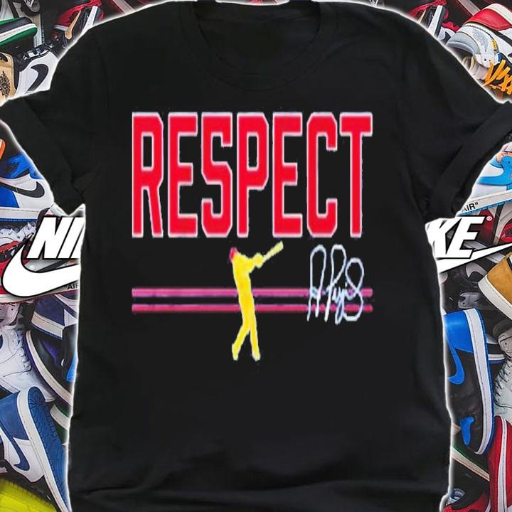 Albert Pujols Respect Signature Shirt t-shirt