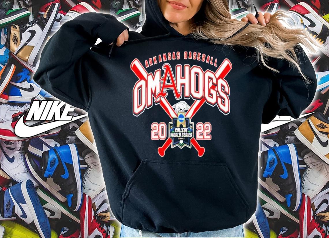 Arkansas Razorback Omahogs 2022 College World Series T-Shirt t-shirt hoodie