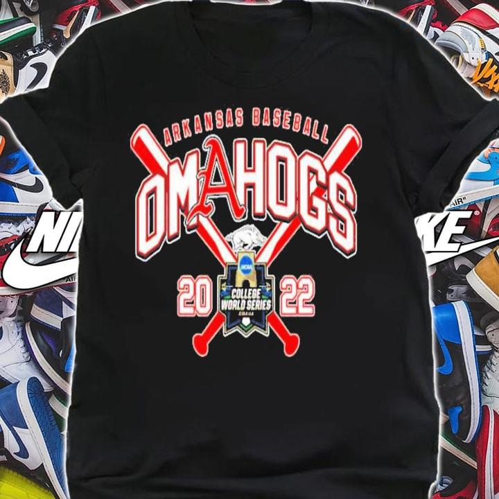 Arkansas Razorback Omahogs 2022 College World Series T-Shirt t-shirt shirt