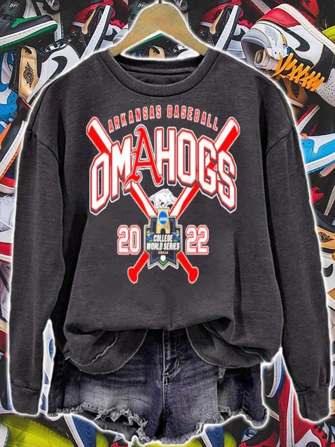 Arkansas Razorback Omahogs 2022 College World Series T-Shirt t-shirt sweatshirt