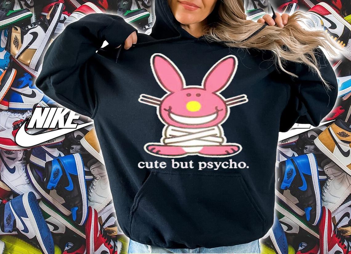 Bunny Cute But Psycho Shirt t-shirt