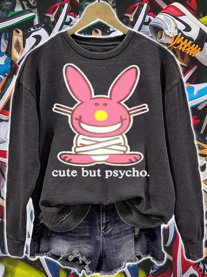 Bunny Cute But Psycho Shirt t-shirt